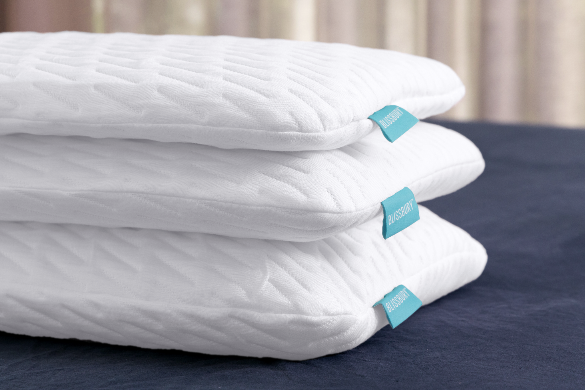 Cloud Pillow Bluewave Bedding Ultra Slim Memory Foam Pillow