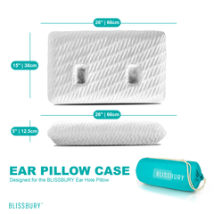 BLISSBURY Ear Pillow Case (Case Only)