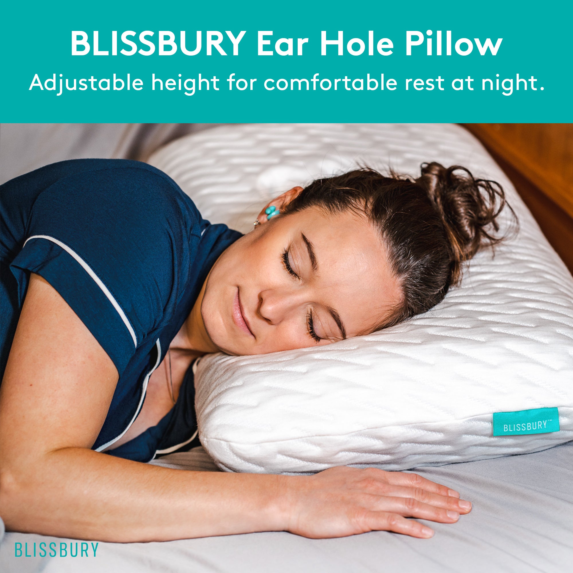 BLISSBURY Ear Hole Pillow
