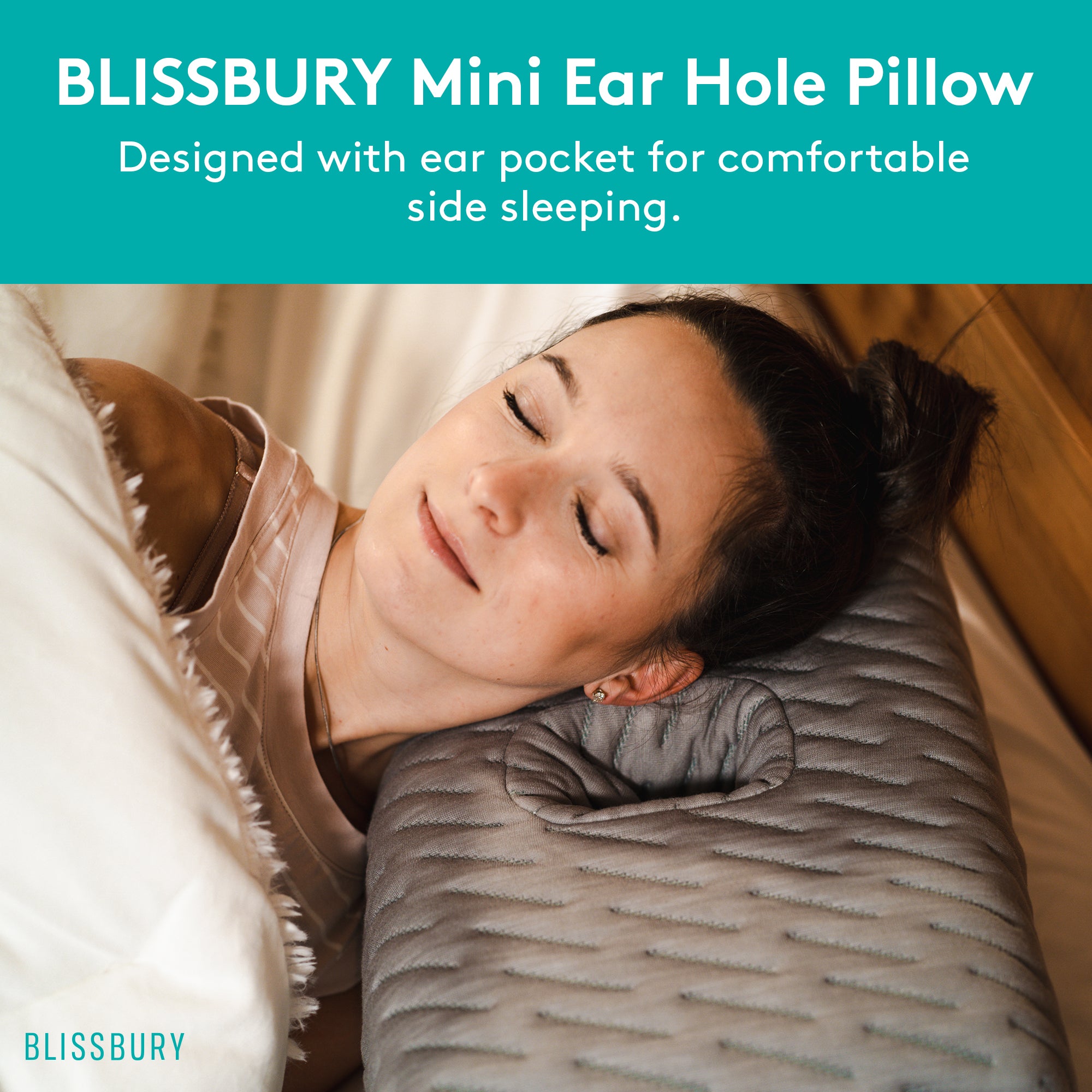 BLISSBURY Mini Ear Hole Pillow