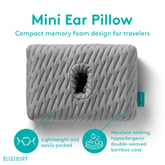 BLISSBURY Mini Ear Hole Pillow