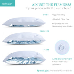 BLISSBURY Premium Water Pillow